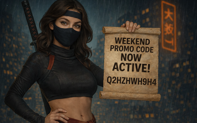 Промокод вихідного дня!