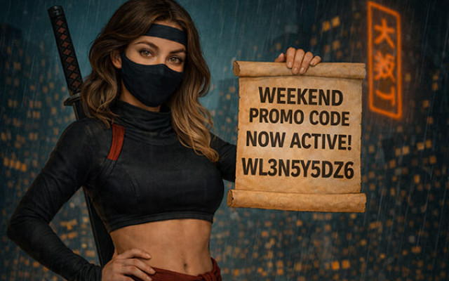 Промокод вихідного дня!