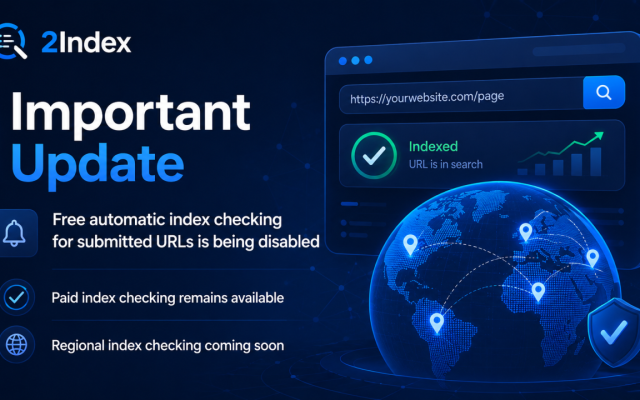 Changes to the free indexing check