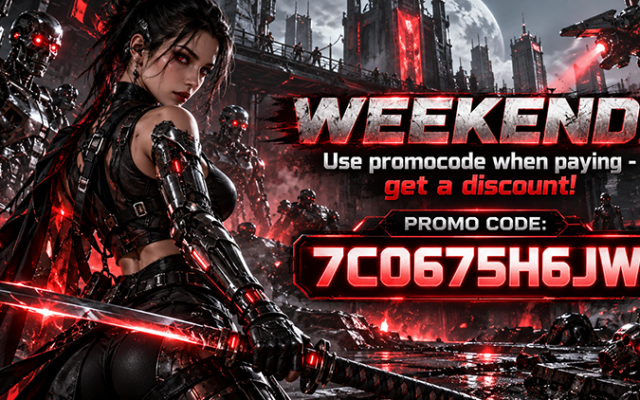 Weekend promo code!
